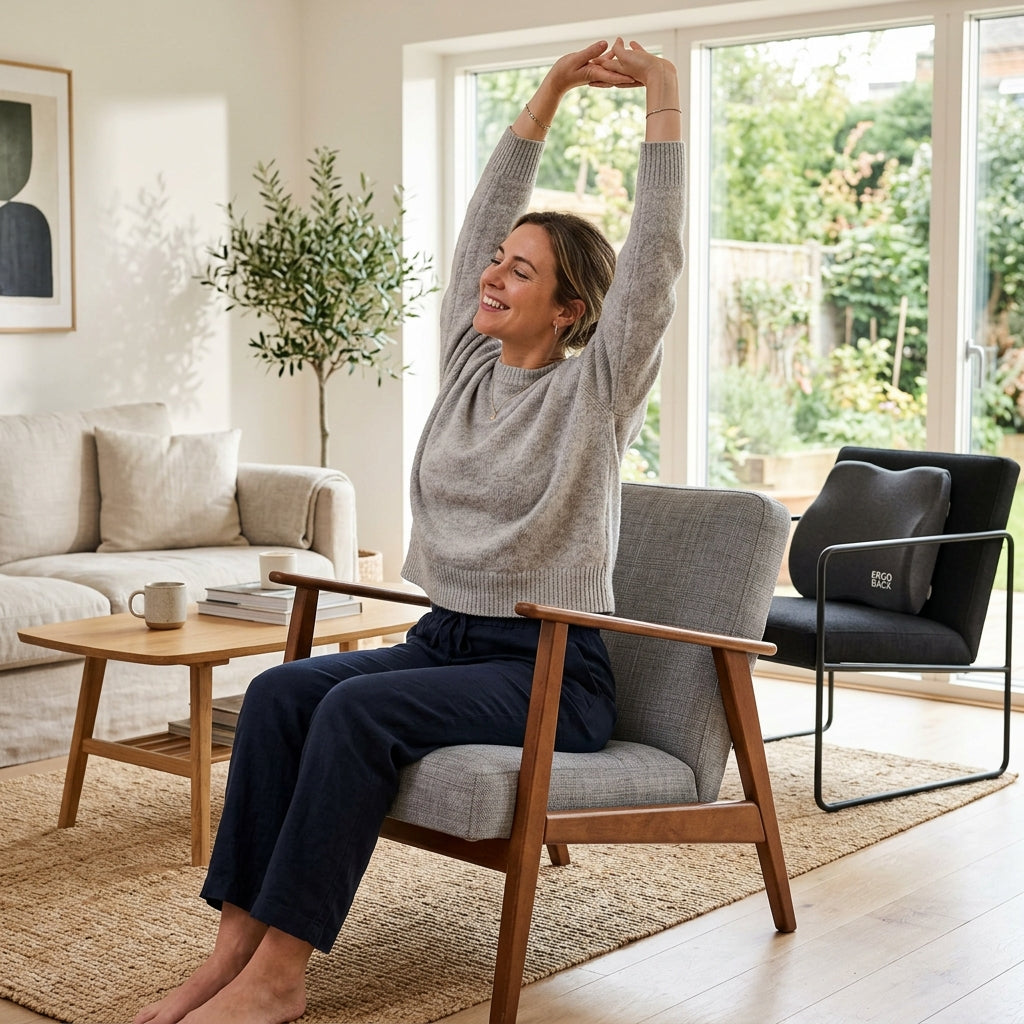 ErgoBack™ Memory Foam Lumbar Support